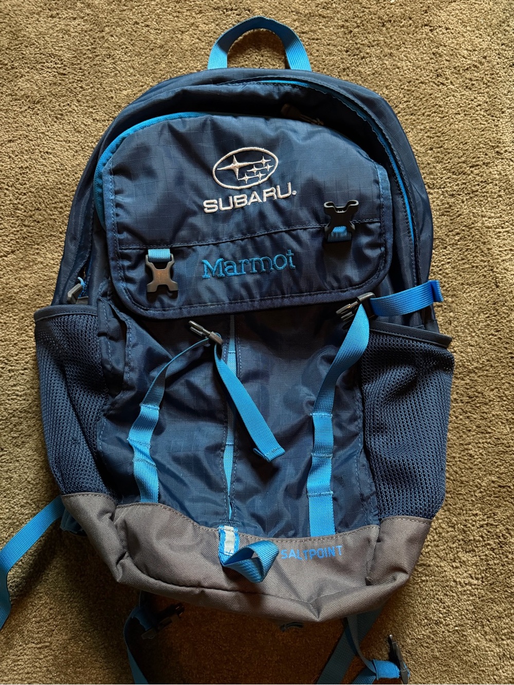 Marmot Navy & Light Blue Subaru Backpack